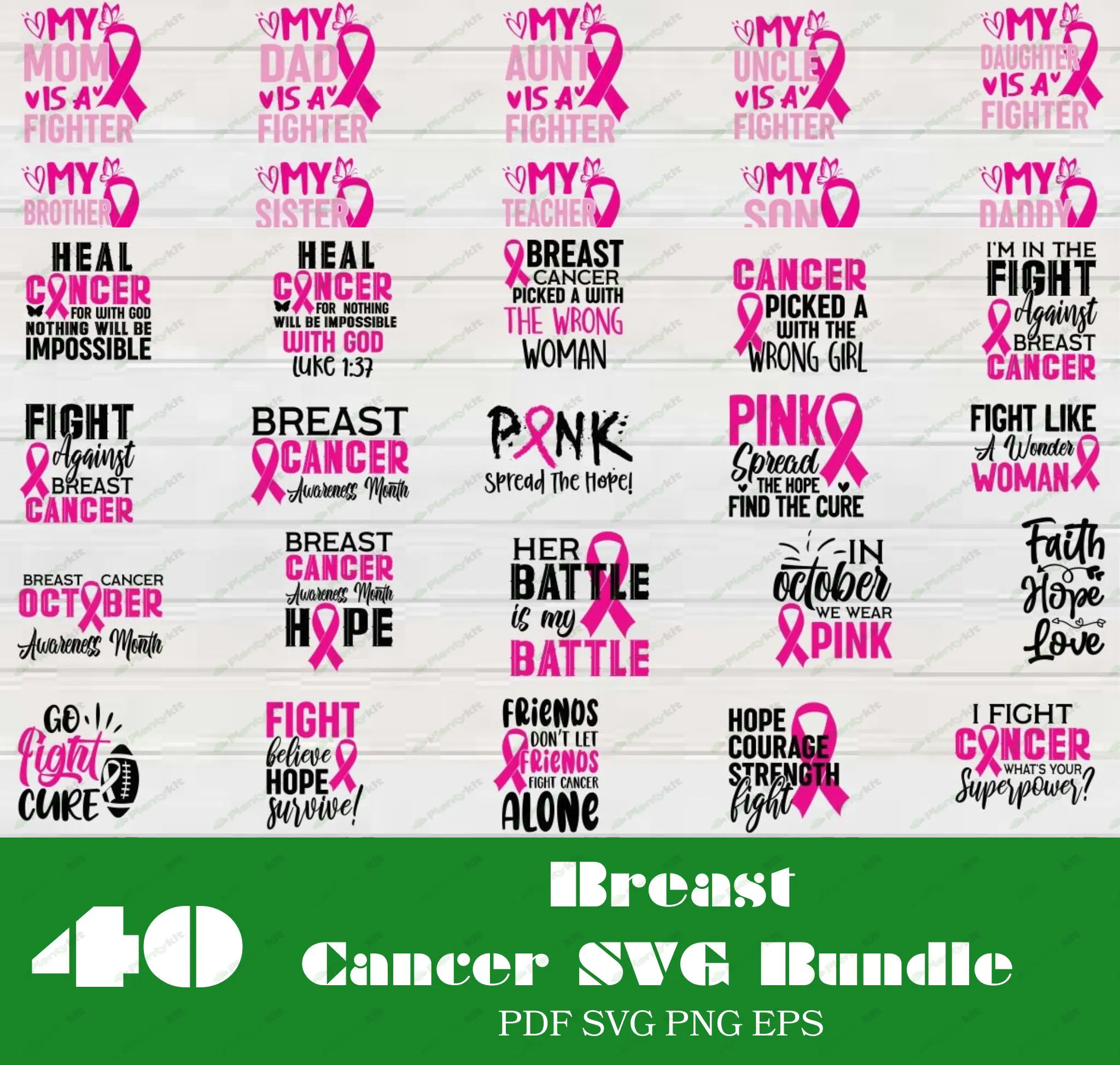 Breast Cancer Awareness Football Png Bundle, American Football Png, Pink Ribbon,Breast Cancer Png, L