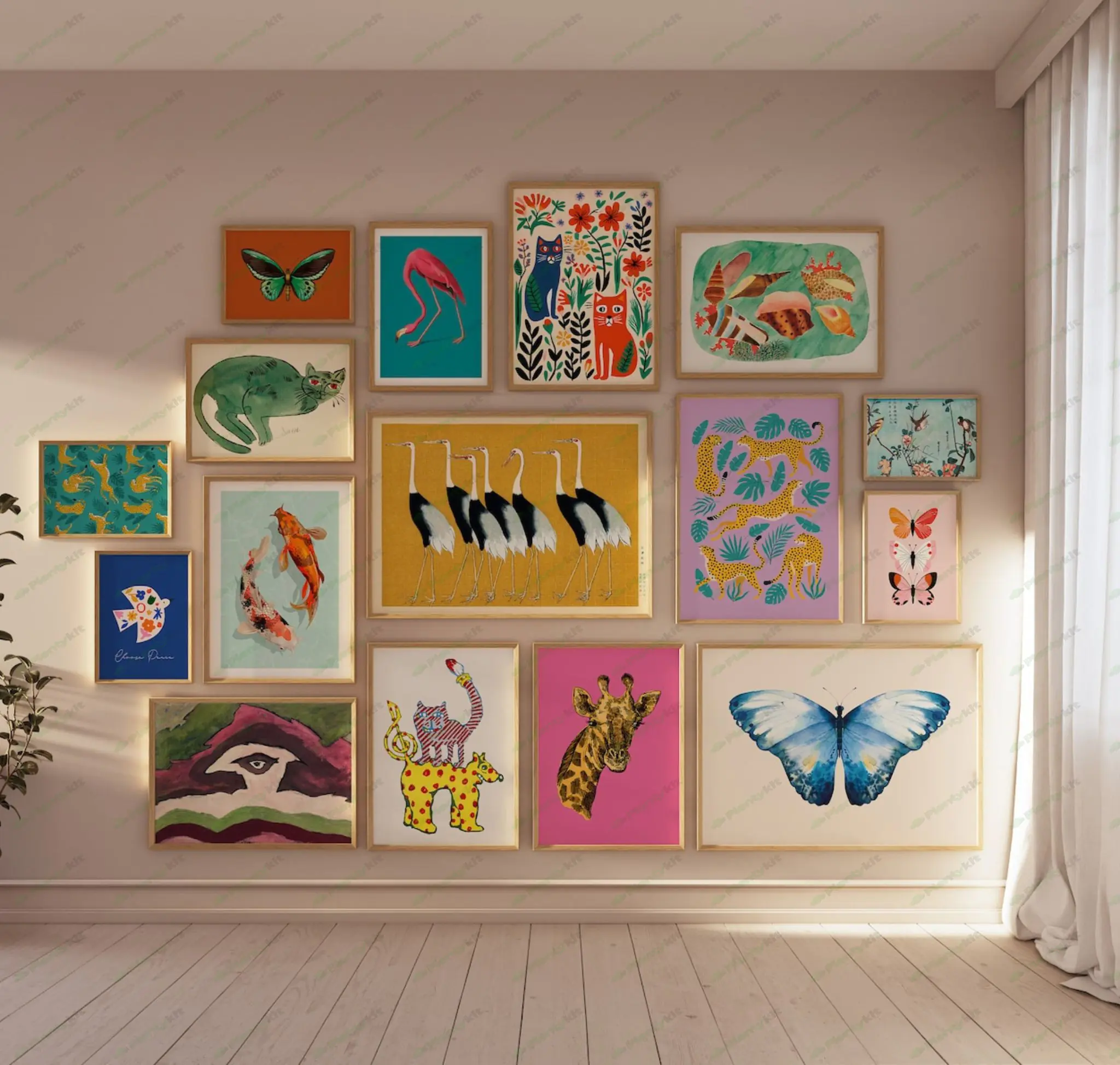 4800 Maximalist Wall Art, MEGA BUNDLE, Trendy Wall Art, Maximalist