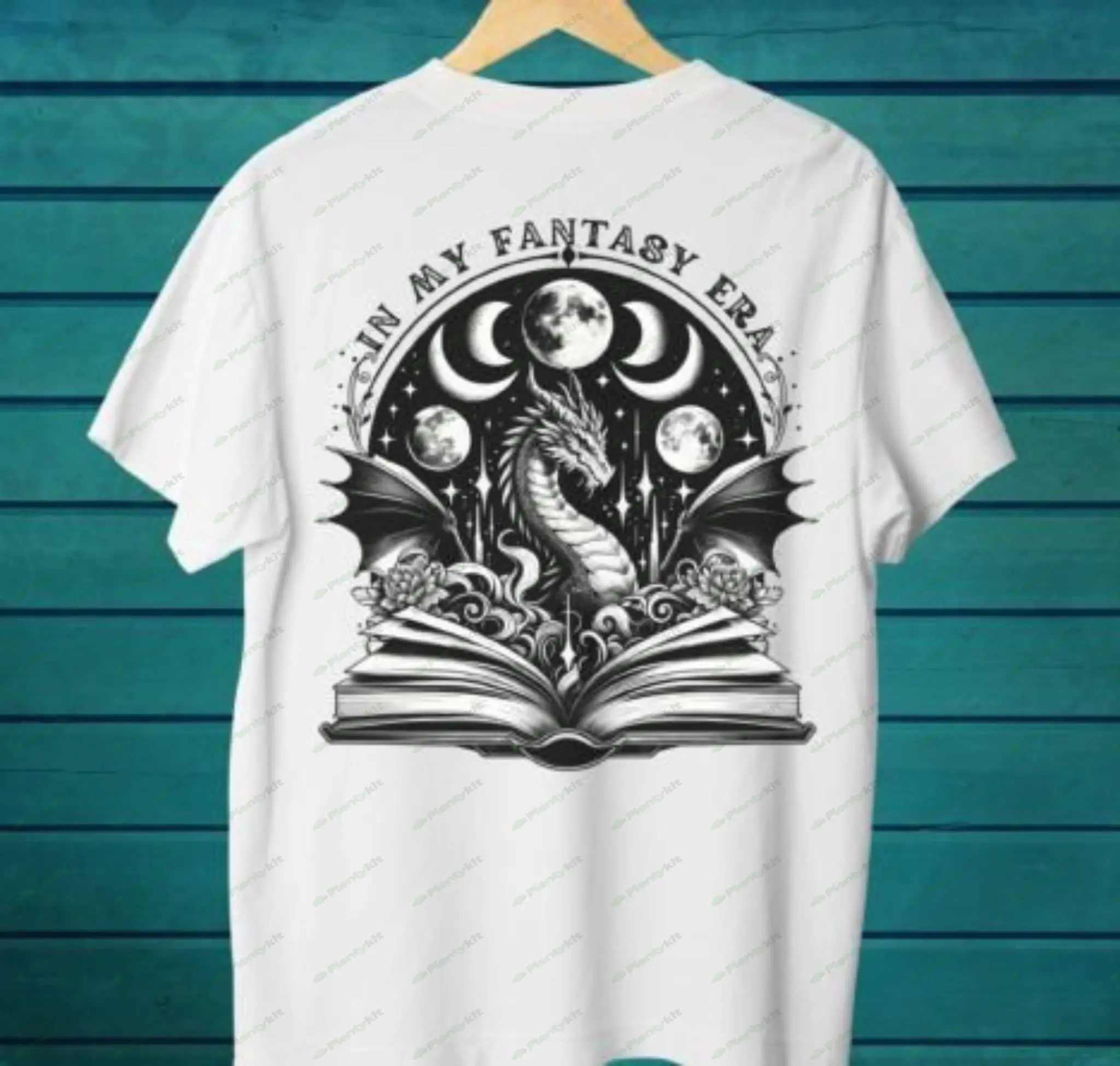 In My Fantasy Era SVG PNG Fantasy book Png Book quote Svg Bookish Png Book lover gift Svg Aesthetic