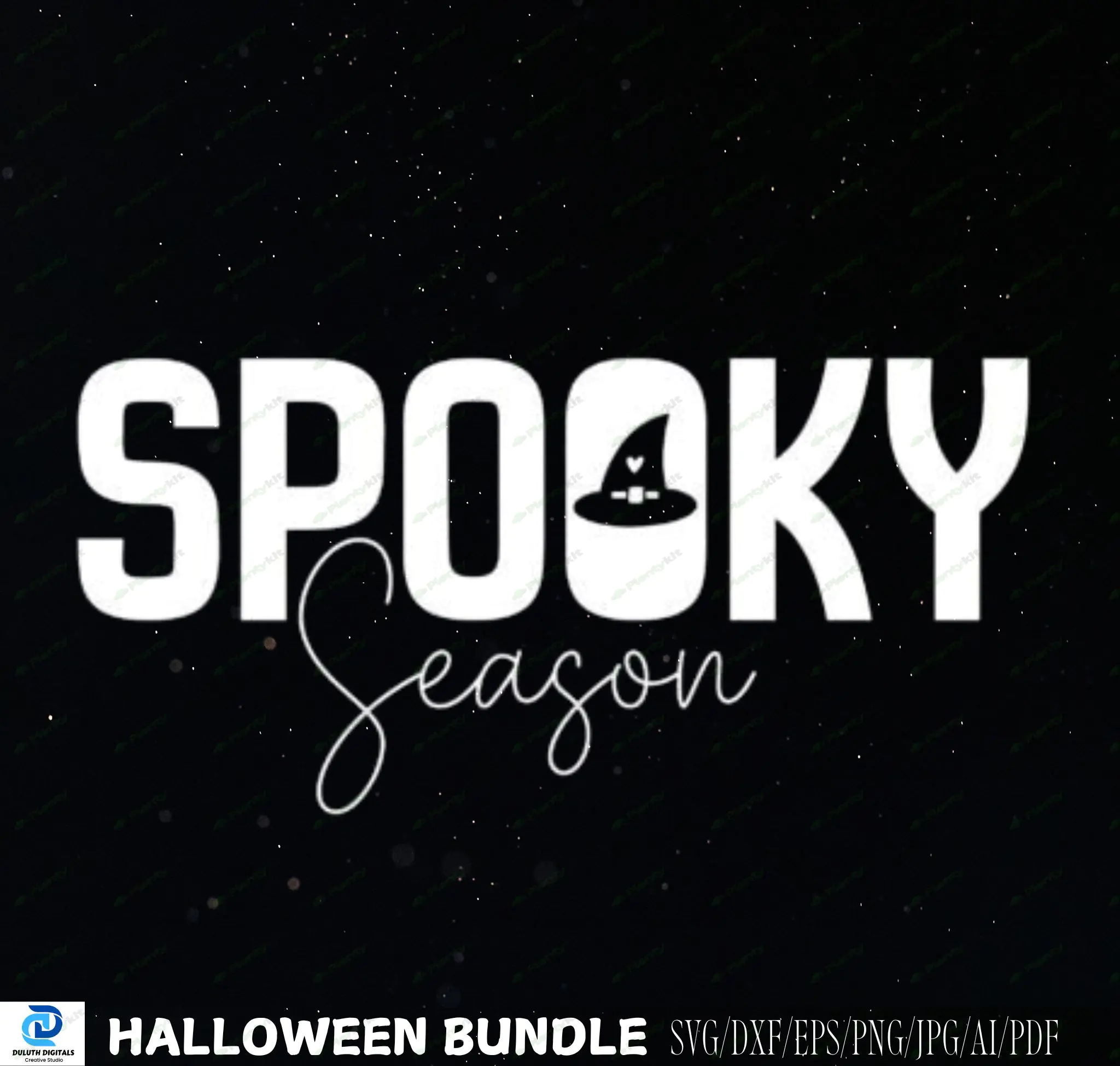 Spooky Season SVG PNG DXF Eps Jpg File, Halloween Ghost Cut File For Cricut, Silhouette, Sublimation